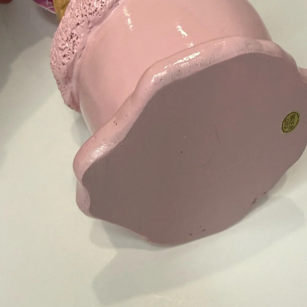 HERE LIES SUMMER Pink Skull & Bow Ice Cream Cone Halloween Summerween Decor NWT - Picture 13 of 15